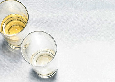 French 75 cocktails