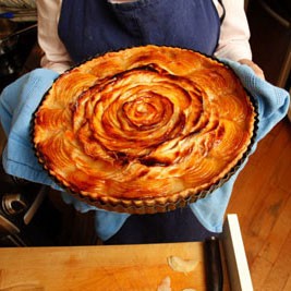 French apple tart