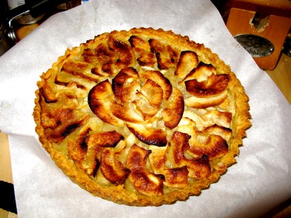 French apple tart