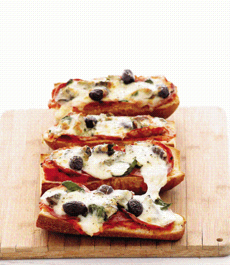 French bread pizzas