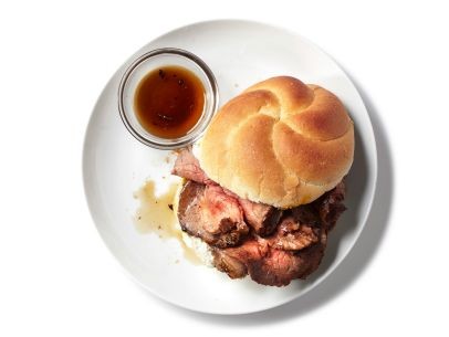French dip sandwiches