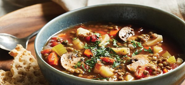 French green lentil stew