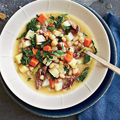 French ham and vegetable stew (Garbure)