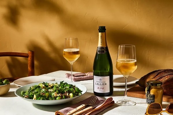 French lentil salad with so many herbs