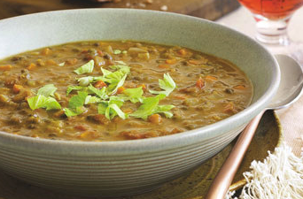French lentil soup