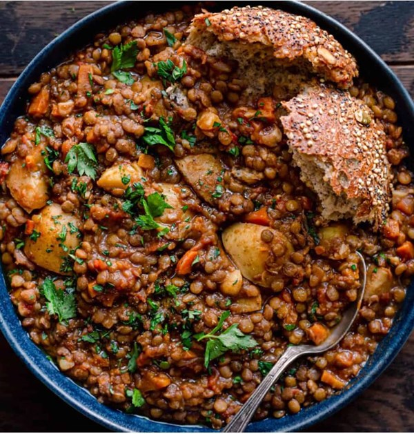 French lentil soup