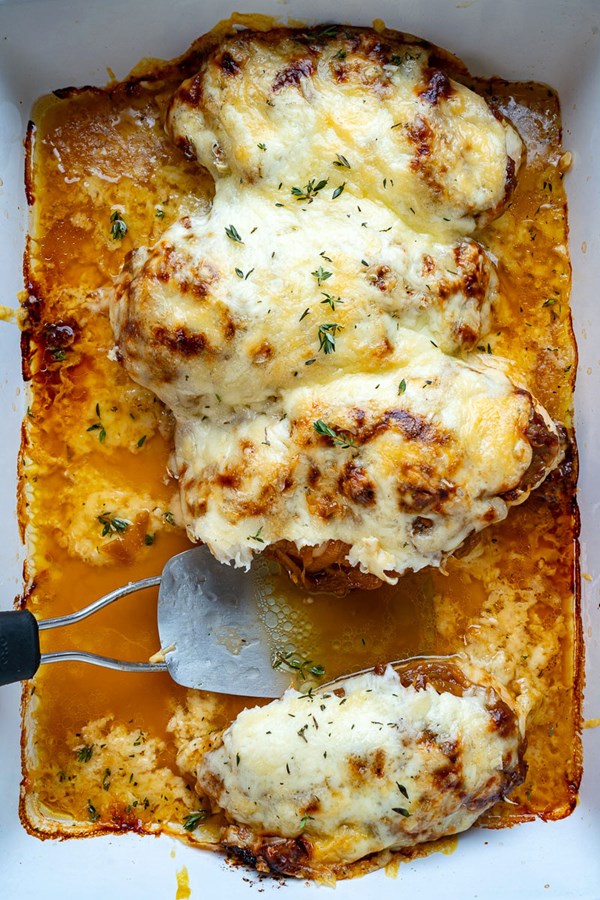 French onion baked chicken