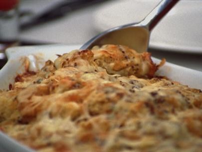 French onion bread pudding