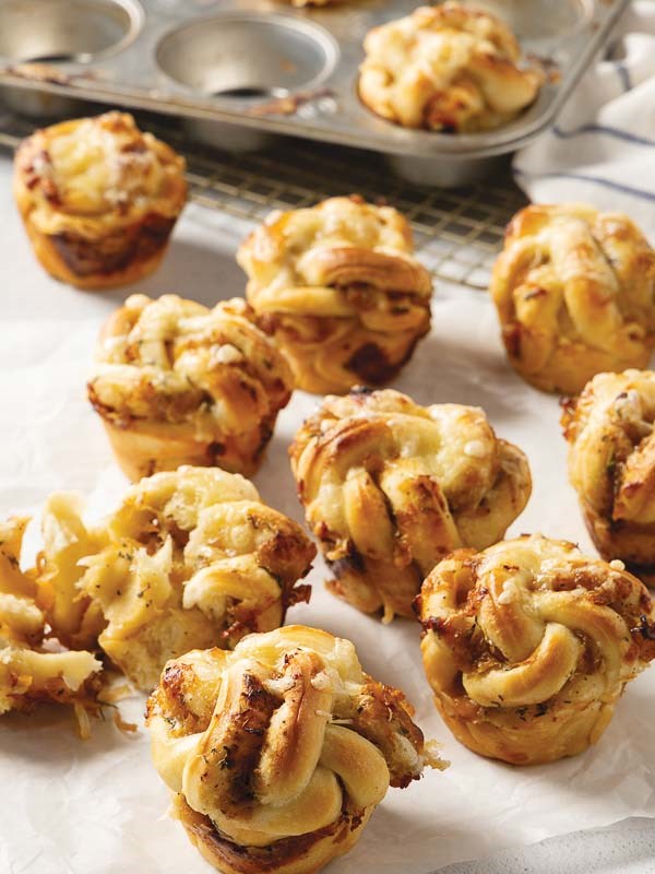 French onion bread rolls