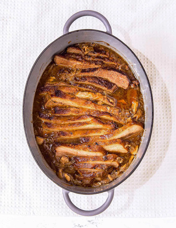 French onion brisket