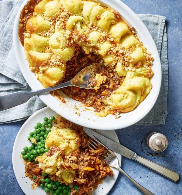 French onion cottage pie