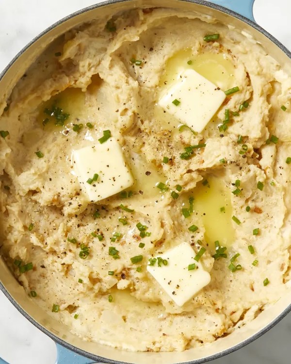 French onion dip mashed potatoes