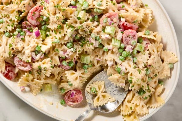 French onion dip pasta salad 