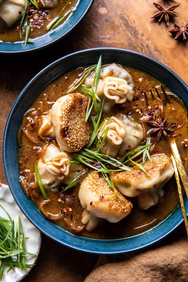 French onion dumplings