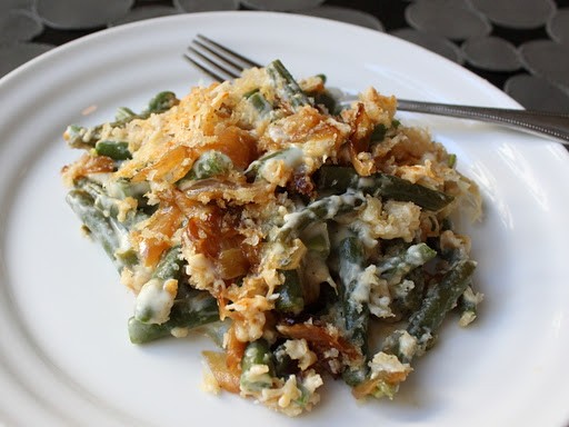 French onion green bean casserole