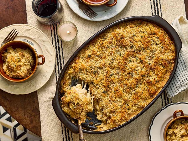 French onion soup mac and cheese