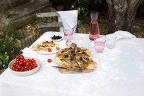French onion tart (Pissaladière)