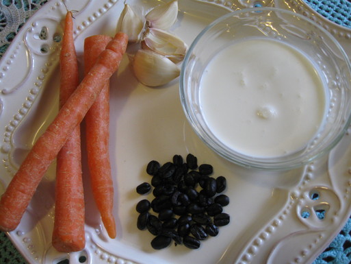 French press French roast root vegetable purée