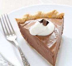 French silk chocolate pie