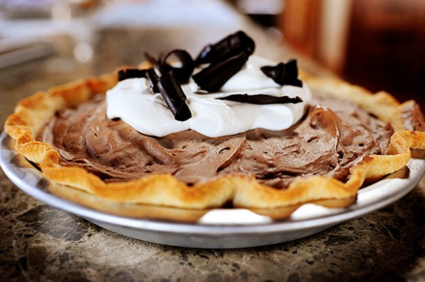French silk pie, step-by-step