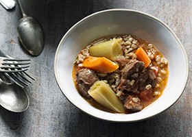 French-style lamb and barley stew