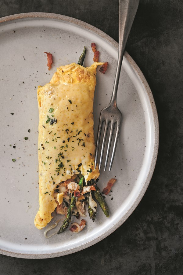 French-style omelet master recipe