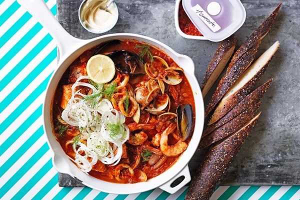 French-style seafood stew