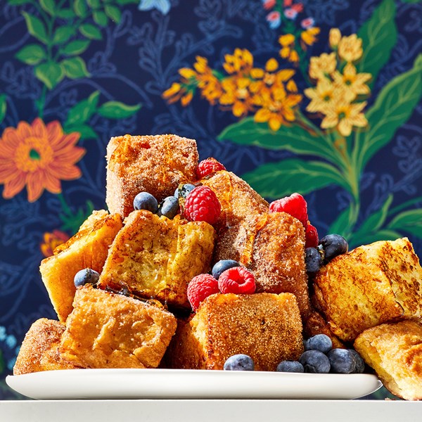 French toast cubes