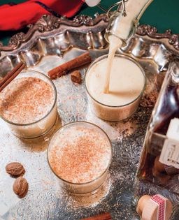 French toast eggnog