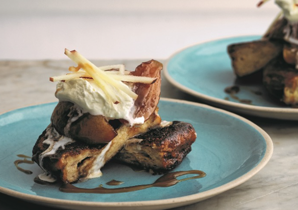 French toast, Normandy style (Pain perdu à la Normande)