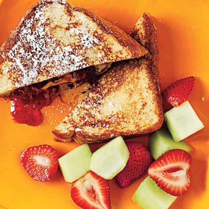 French toast peanut butter and jelly