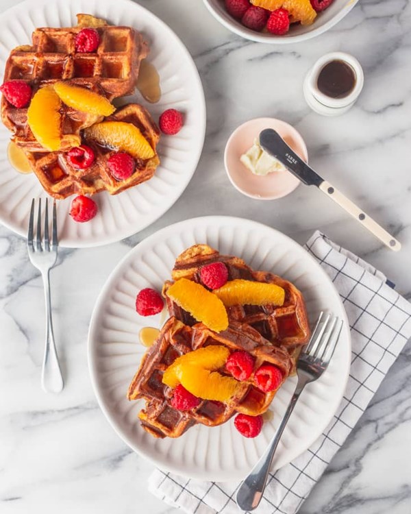 French toast waffles