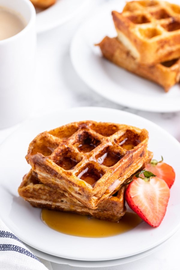 French toast waffles