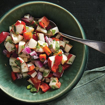 Fresh apple salsa