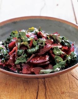 Fresh beet salad (Bietole in insalata)