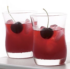 Fresh cherry margarita