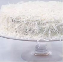 Fresh coconut layer cake