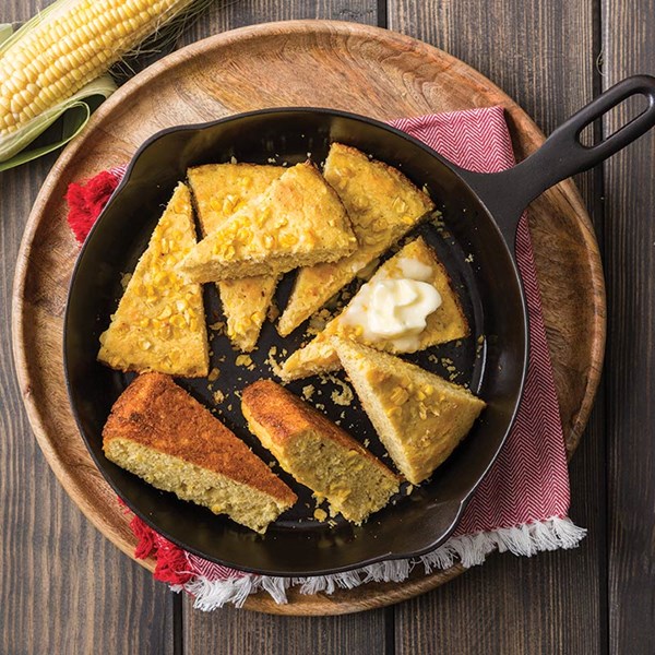 Fresh corn cornbread