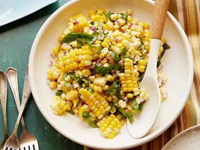 Fresh corn salad