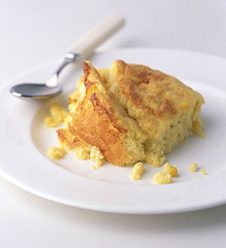 Fresh corn spoon bread