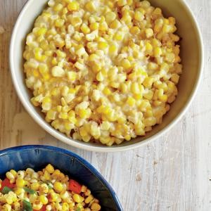 Fresh creamed corn