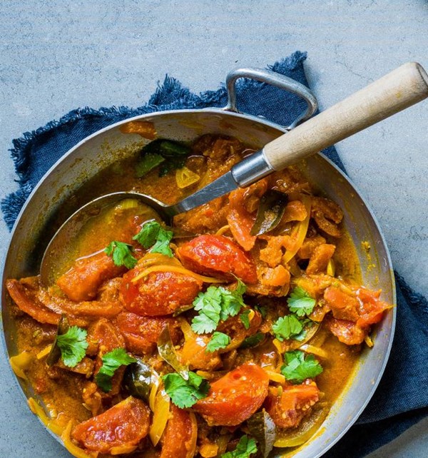 Fresh curry tomato