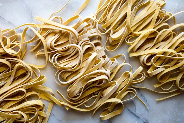 Fresh egg pasta