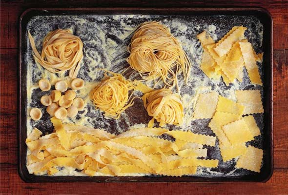Fresh egg pasta dough