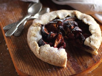 Fresh fig galette