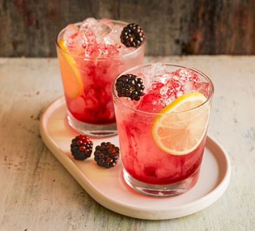 Fresh fruit bramble