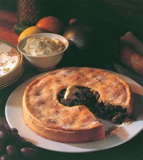 Fresh fruit mincemeat tart