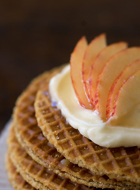 Fresh fruit stroopwafel tarts