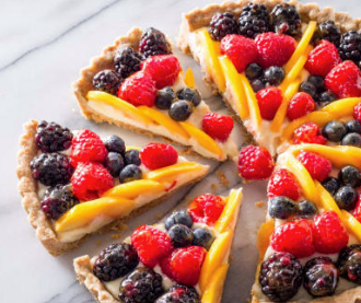 Fresh fruit tart