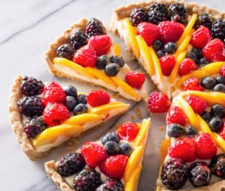 Fresh fruit tart